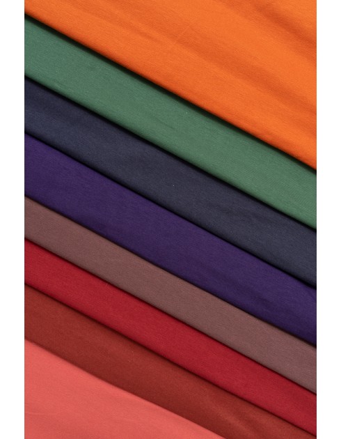 Tara luomupuuvillatrikoo (15 väriä)